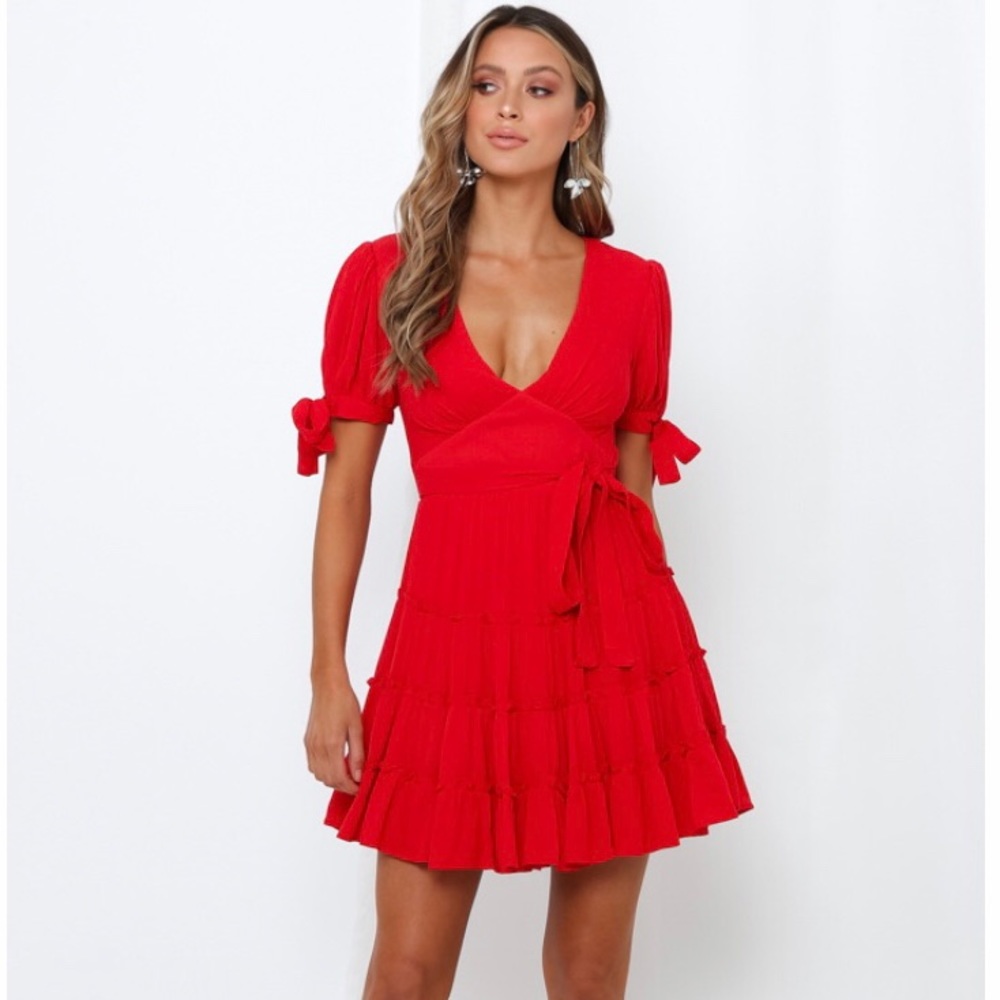 Hello Molly Moments Like This dress (red)